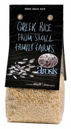 Arosis Brown Grain Rice 400g