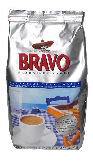 Bravo Greek Coffee 1 Lb Bag