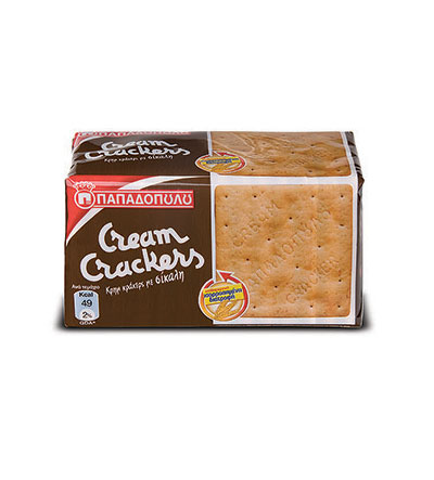 Papadopoulou Cream Crackers Rye 140g