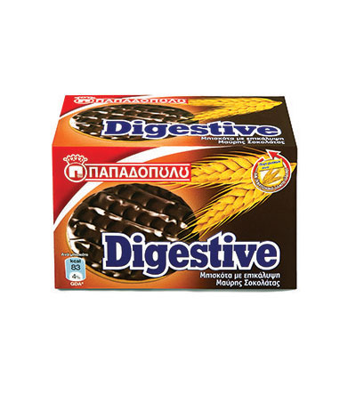 Papadopoulou Digestive Chocolate 250g