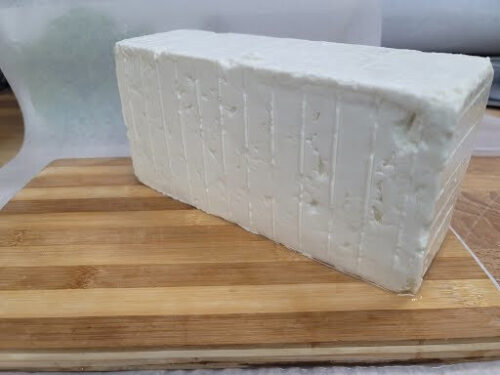 Fresh Cut Goat Feta Cheese