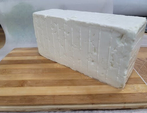 Fresh Cut Goat Feta Cheese