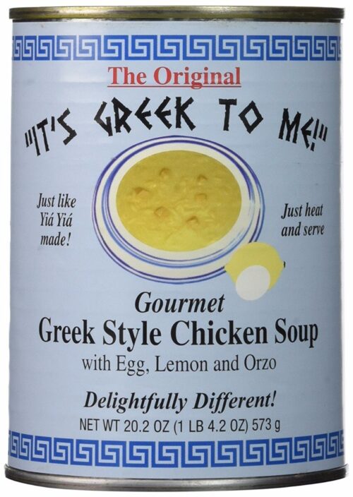It's Greek To Me! Greek Style Chicken Soup
