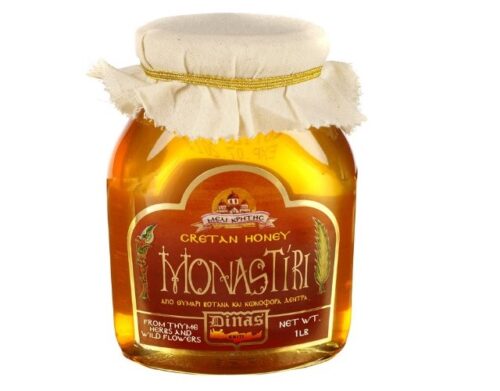 Monastiri Greek Honey Jar 1lb