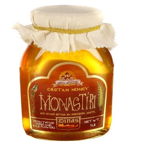 Monastiri Greek Honey Jar 1lb