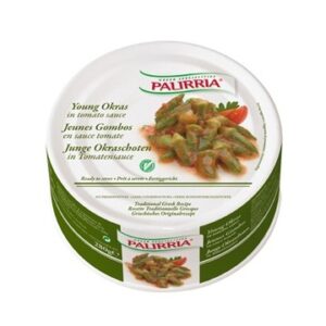 Palirria Young okras in tomato sauce