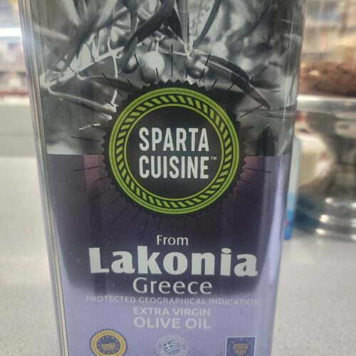 Sparta Cuisine Laconia Extra Vigin Olive Oil 3L