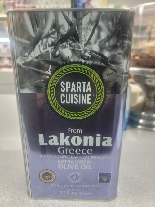 Sparta Cuisine Laconia Extra Vigin Olive Oil 3L
