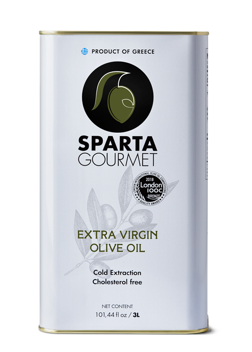 Sparta Gourmet Extra Virgin Olive Oil 3L