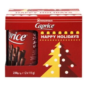 PAPADOPOULOS Caprice Mini 2x115g Viennese wafer – Happy Holidays